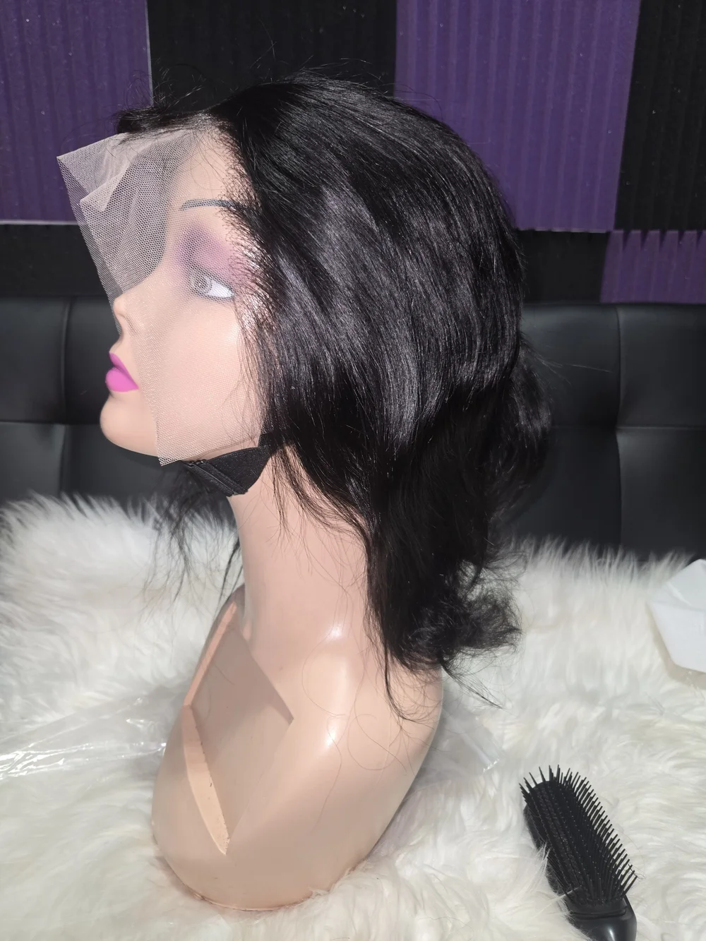 13x6 Lace Front Wig - Natural Body Wave 14 Inch